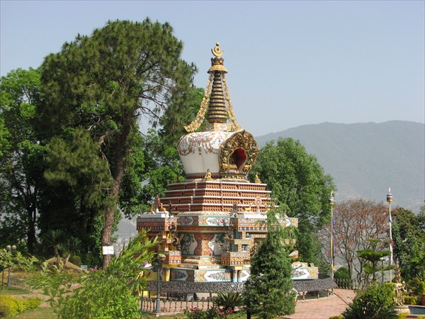 Ступа монастыря Копан в Катманду